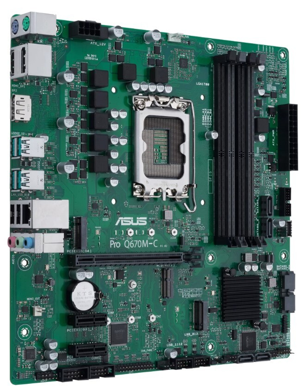 Материнская плата mATX ASUS Pro Q670M-C-CSM