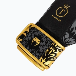 Боксёрские перчатки Venum x Ilia Topuria Unmatched Boxing black/gold