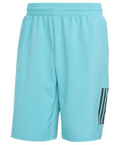 Мужские теннисные шорты Adidas Club 3-Stripes Tennis Shorts 9" - lucid cyan