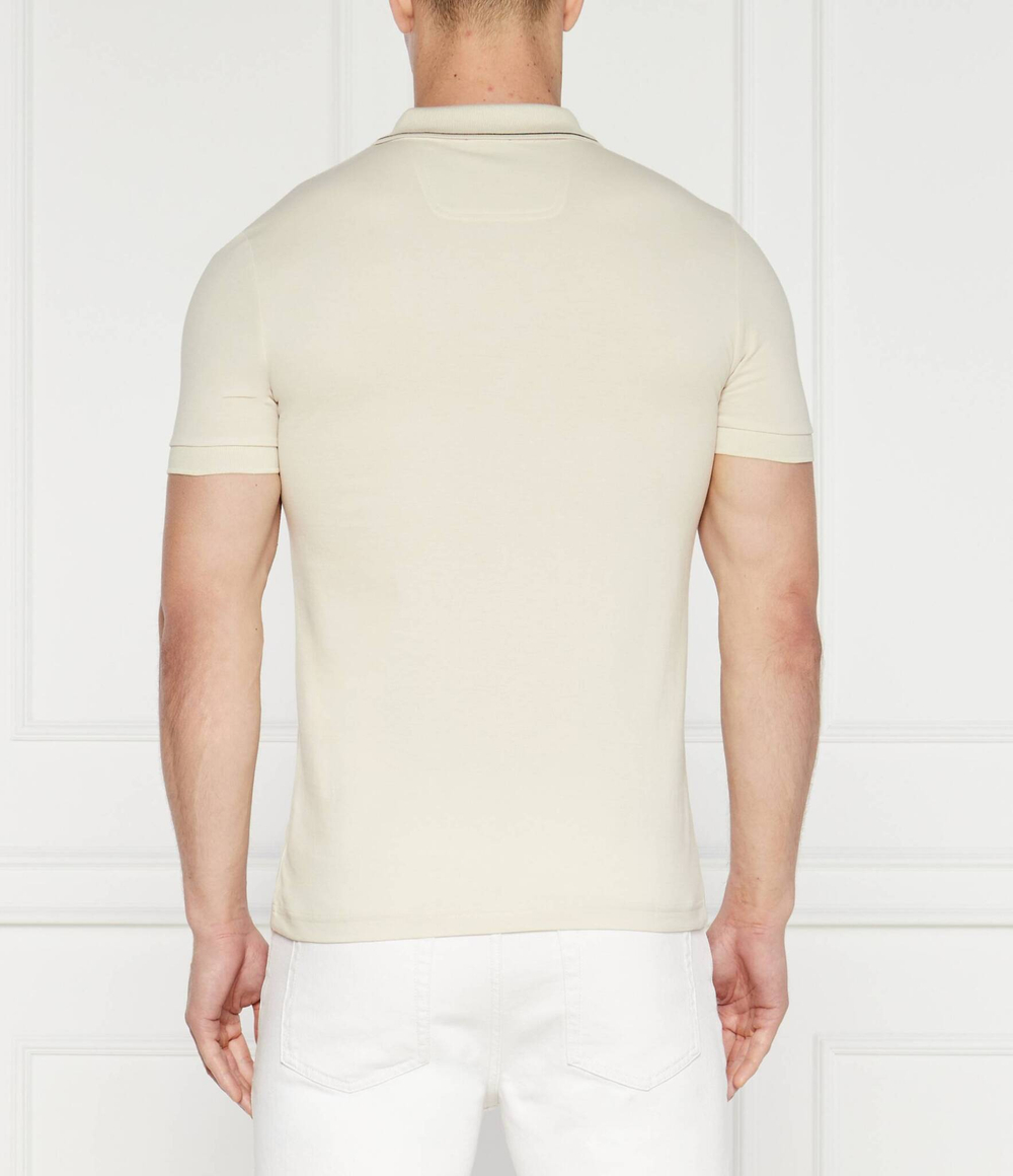 Поло paule 4 BOSS GREEN - бежевый(50506195)