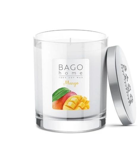 Манго, ароматическая свеча, Bago home