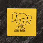 Ученик №15 Девочка с тетрадкой