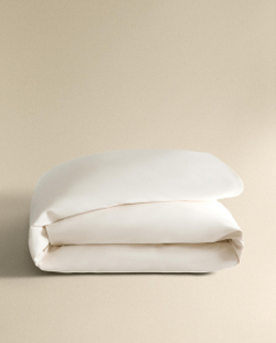 Пододеяльник Zara Home сатин, хлопок 100%, однотонный, 0056/088