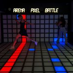 Интерактивный светодиодный пол «Арена Pixel battle»