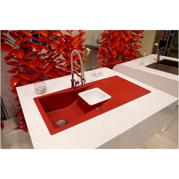 Мойка SCHOCK Waterfall 60D Cristadur серебристый камень