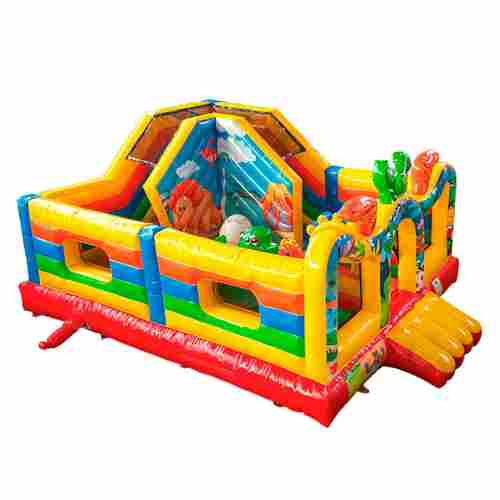 Коммерческий надувной батут «Динопарк 2», 6*5*2,9 м