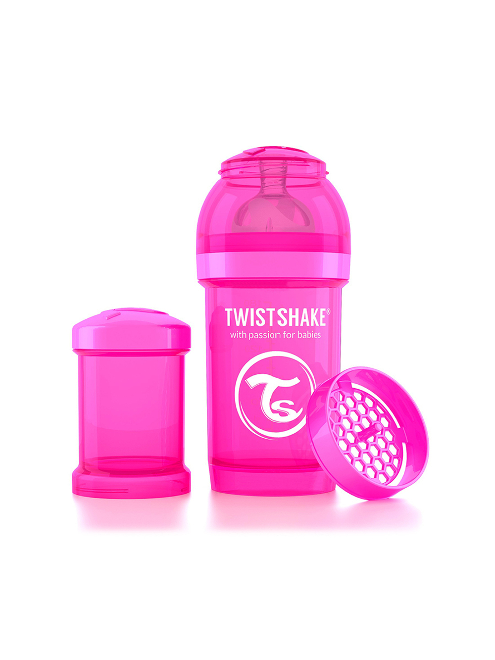 Антиколиковая бутылочка Twistshake для кормления 180 мл.