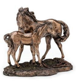 Veronese WS-1409 Статуэтка «Пара лошадей»