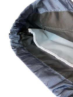 Рюкзак спортивный непромокаемый с отделом для обуви синий QOZA, 25 л