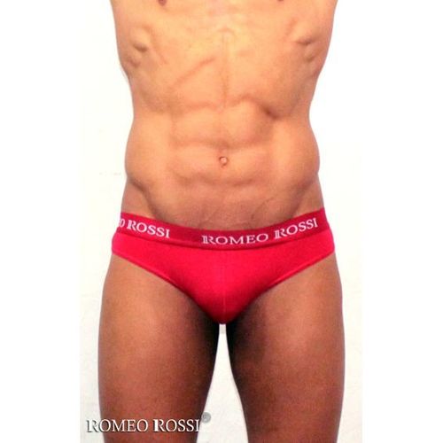 Мужские трусы стринги c резинкой Romeo Rossi красные RR1006-08