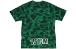 A Bathing Ape Color Camo Shark Tee