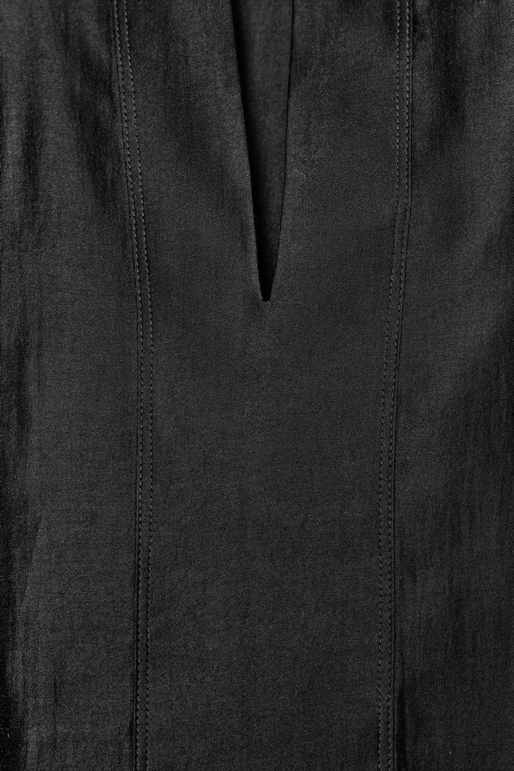 ZARA БЛУЗА СВОБОДНОГО КРОЯ С ЗАВЯЗКАМИ — ZW COLLECTION, ЧЕРНЫЙ