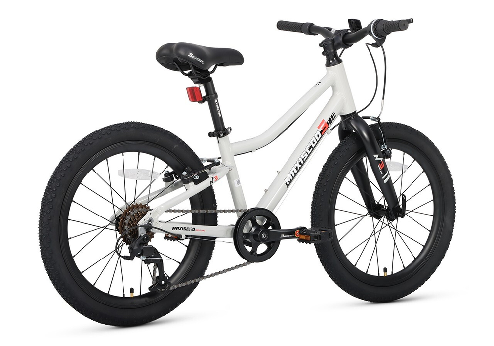 Велосипед Детский Maxiscoo 3BIKE 20'' L Серый (2025)