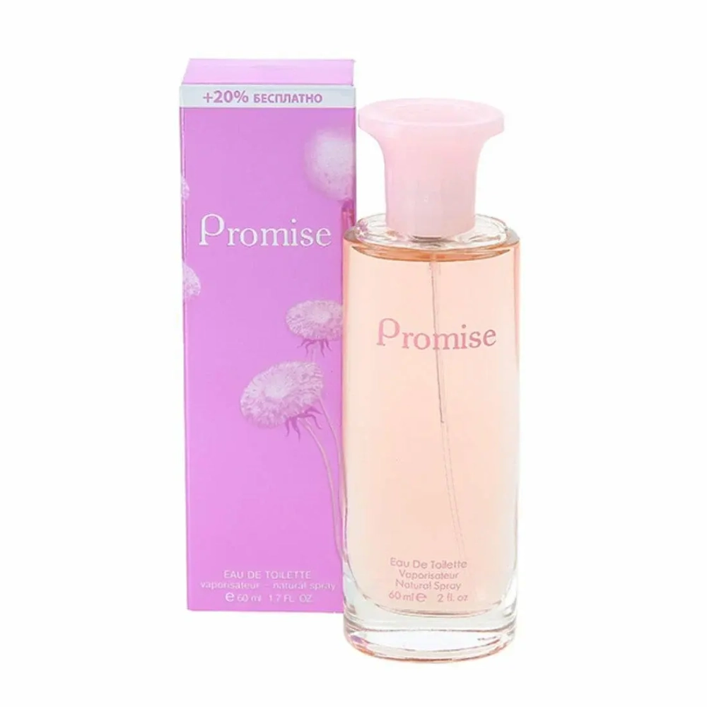 Туалетная вода для женщин КПК "PROMISE" 60мл Россия