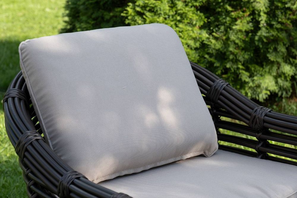 "Ницца" лаунж-зона из искусственного ротанга, цвет бронзовый