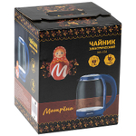 Чайник МАТРЕНА МА-154 стекло, 1,8л, синий