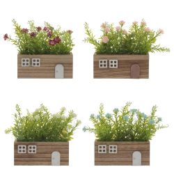 GAEM Цветочная композиция, L17 W6,5 H20 см, 4в.