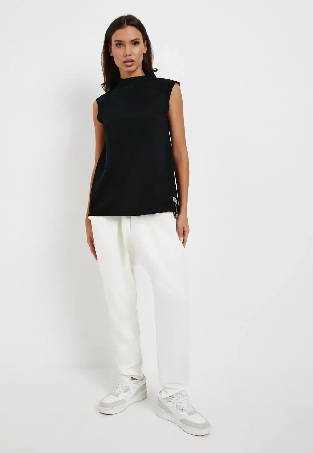 Майка стойка 2 черный