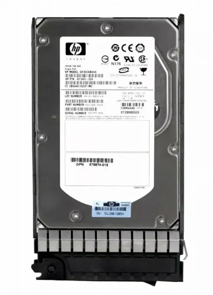 Жесткий диск Seagate HP 15K RPM 300GO MSA2 DUAL-PORT SAS 9Z1066-033