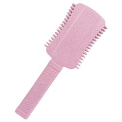 Щетка массажная Harizma Combo, розовая (h10684-05)
