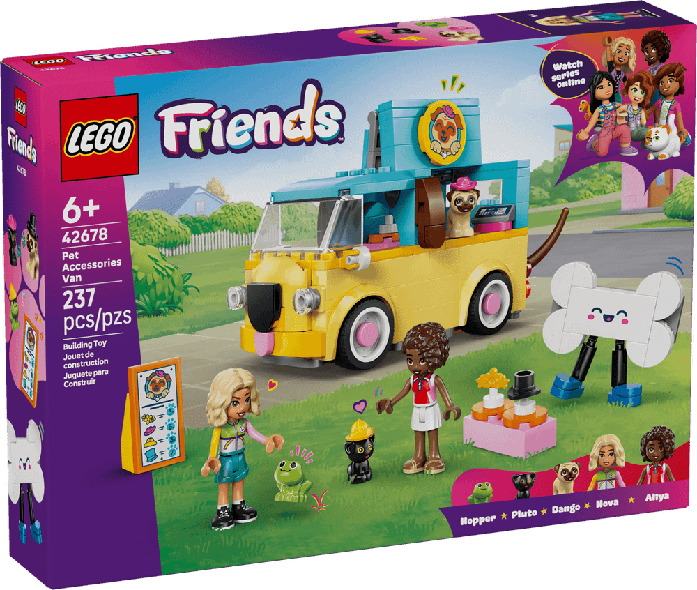 Конструктор LEGO Friends 42678 Pet Accessories Van