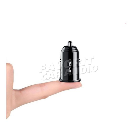 АЗУ 2USB Usams US-CC055 C8 3100mAh пластик чёрный