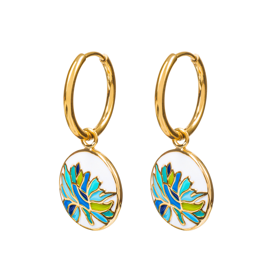 Серьги Fiore Luna AE03599-22