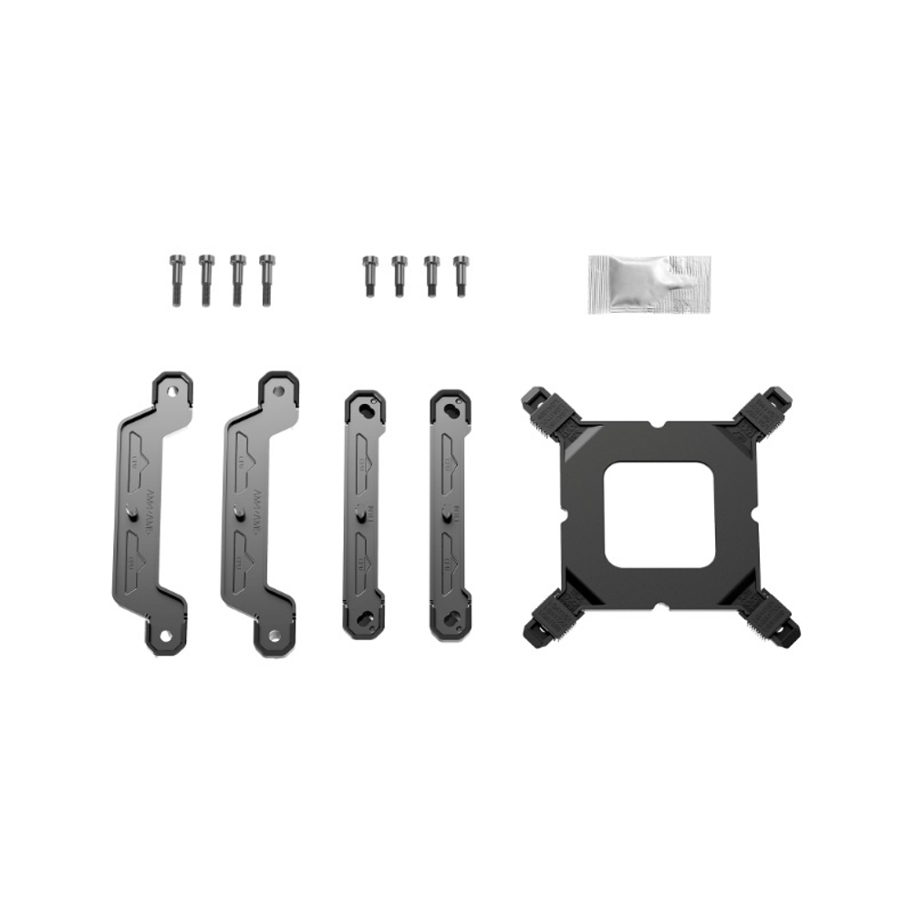 Кулер для процессора Ocypus Gamma A40 BK, 100mm FAN, 4 PIPES, 4-PIN PWM, 600-2400 RPM, 29DBA