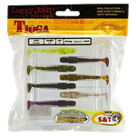 Мягкая приманка Lucky John Tioga Съедобная 2.4" 61.0мм 9шт 140119 -