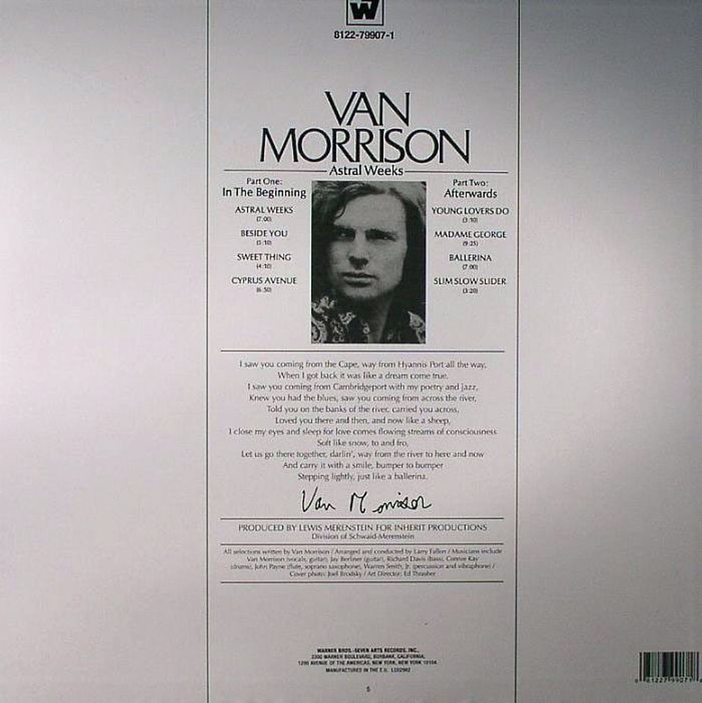Van Morrison / Astral Weeks (LP)