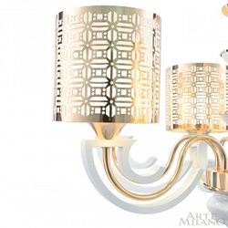 Подвесная люстра Arte Milano Florentia-8857 308857/8 Wh/Gd