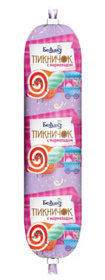Палочка из творога "Пикничок" 3% 100г. с мармеладом Беллакт