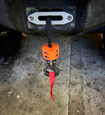 Клюз алюминиевый для 3000 LBS квадроциклов, длина общая 133 мм, между болтами 118 мм (1 шт.)