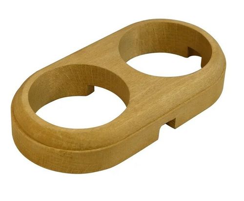 Рамка 2-местная Ideal, Retrika RD1-02020 / Сосна