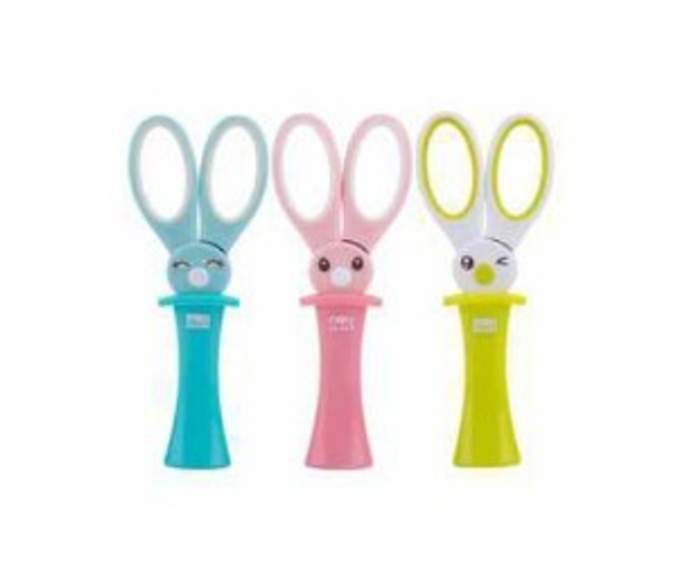 Ножницы 137мм детские Deli Magic Rabbit ТПЭ сталь E6065