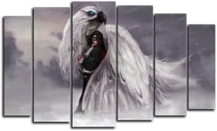 Модульная картина "Орлиный взгляд"