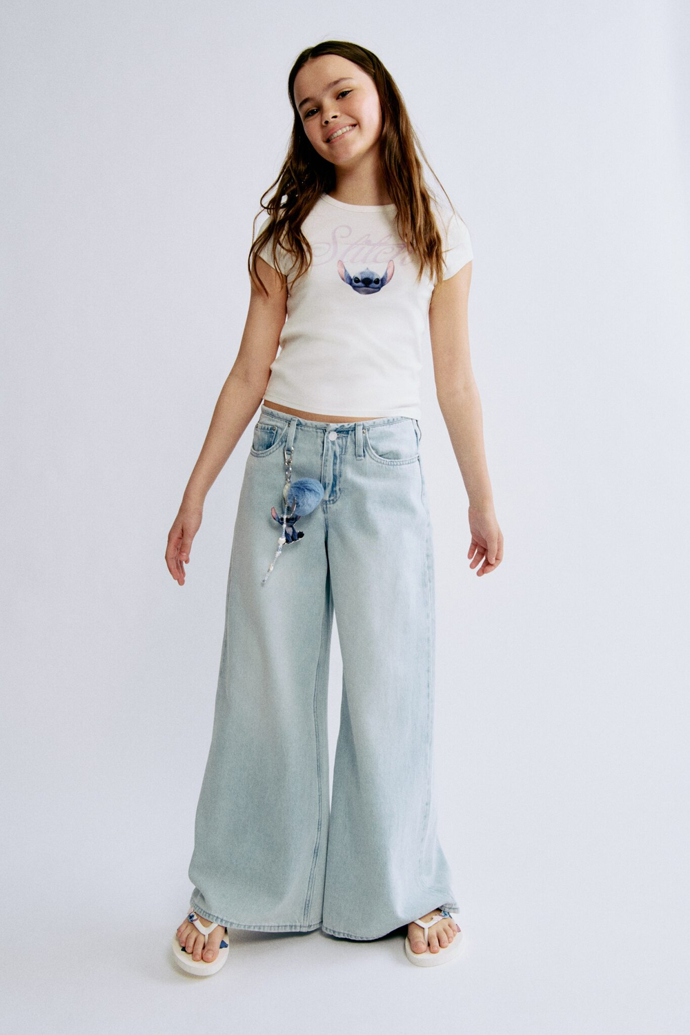 H&M Футболка с принтом, белый