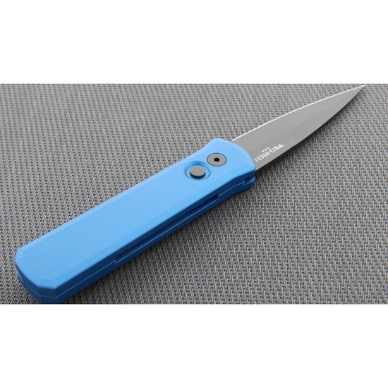 Складной нож Pro -Tech GODSON PR/721-BLUE c клинком из стали 154CM, рукоять алюминий