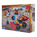 Конструктор блочный Аусини Добыча полезных ископаемых 104дет., коробка 29427