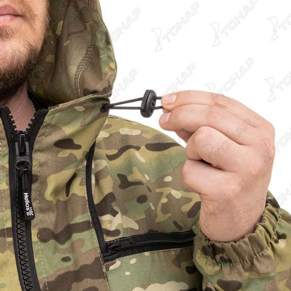 Костюм летний противомоскитный Тайфун, цв.Мультикам р.60-62/182-188 (T-KS-T-M1082-5XL-2) Helios