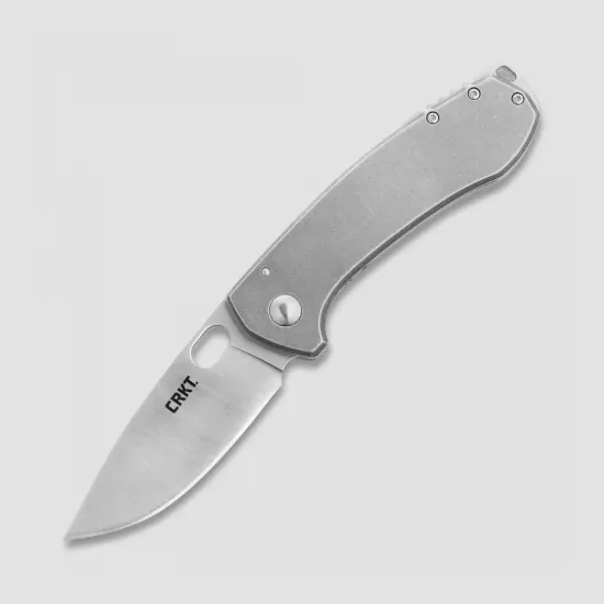 Складной нож CRKT Amicus CR/5445 c клинком из стали 8Cr13MoV, рукоять Stainless Steel