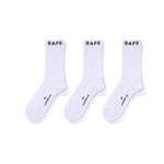 A Bathing Ape Bathing Ape Crew Носки белый
