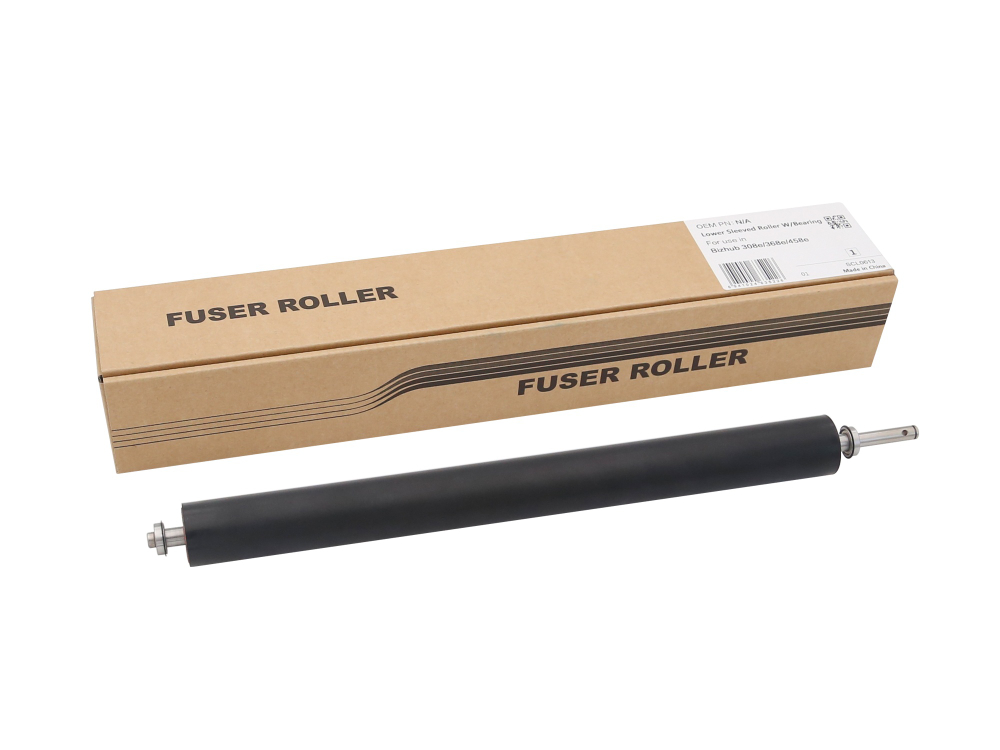 Резиновый вал с подшипниками для KONICA MINOLTA Bizhub 308e/368e/458e (CET), CET211035