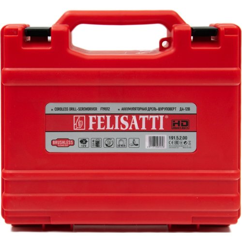 Дрель аккумуляторная FELISATTI ДА-12В   191.5.2.00