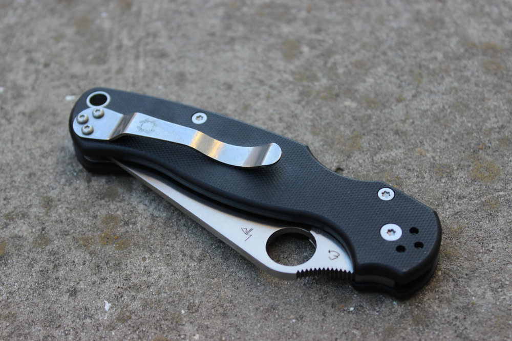 Нож Spyderco Paramilitary 2 Black C81GP2