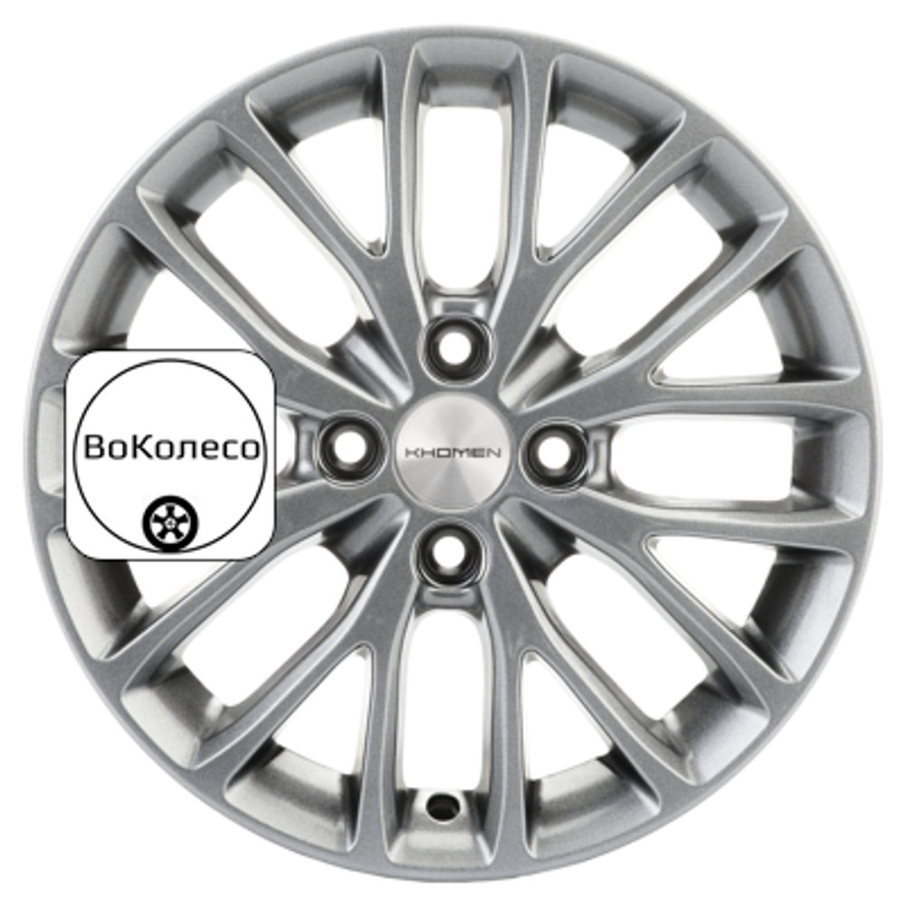 6x15/4x100 ET50 D60,1 KHW1506 (Vesta) G-Silver Khomen Wheels