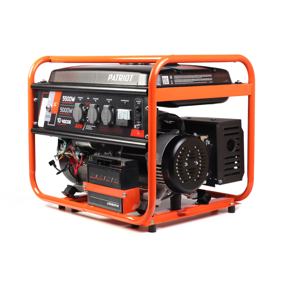 Бензиновый генератор (5.5 кВт) PATRIOT Max Power SRGE 6500 E