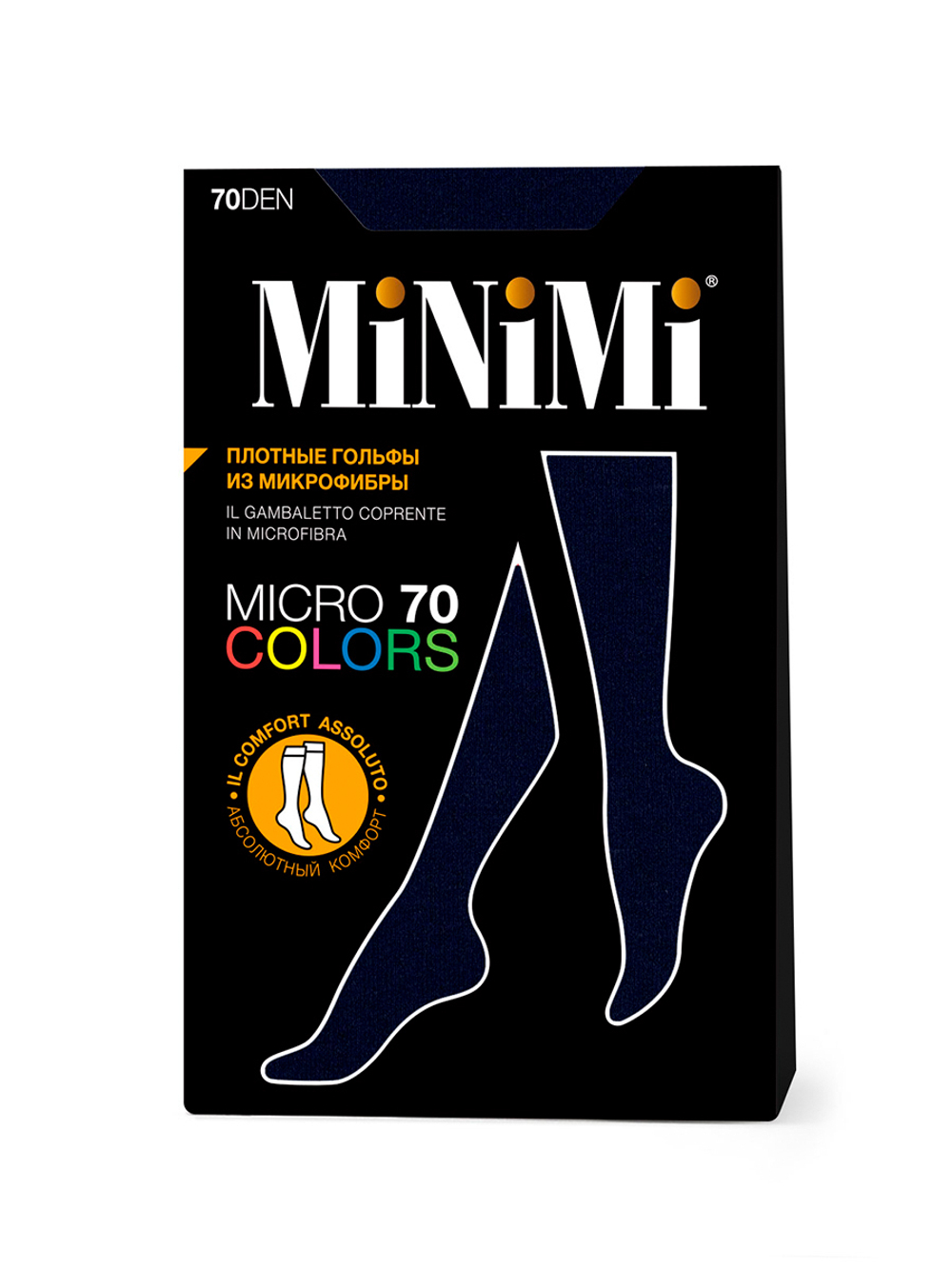 MiNiMi MICRO COLORS 70 гольфы