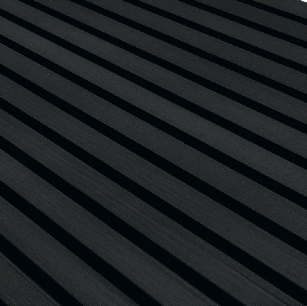 Акустическая панель РП 35 мм Черный дуб (комплект из двух штук), 278x60 см