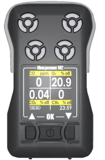 Микросенс М2, Газоанализаторы портативные, № в ГРСИ РФ - 71762-18